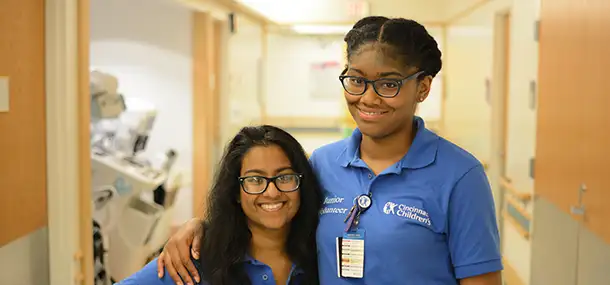 Summer of Fun; Junior Volunteers in the Radiology Department
