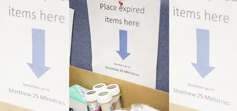 Recycling With Our Partner, Mathew 25: Ministries