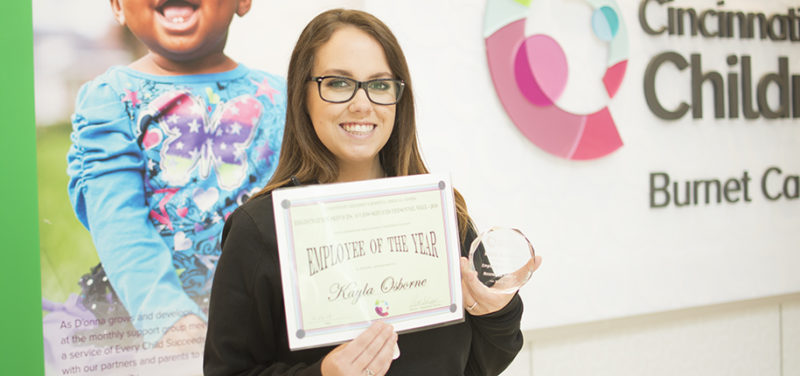 Employee of the Year: Kayla Osborne!