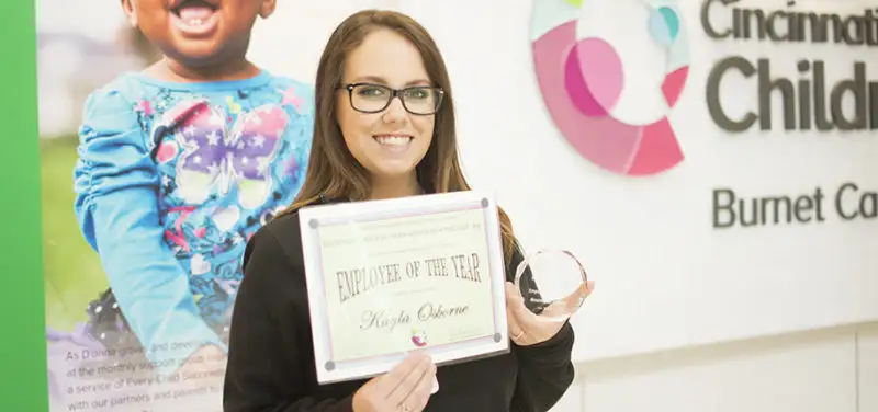 Employee of the Year: Kayla Osborne!