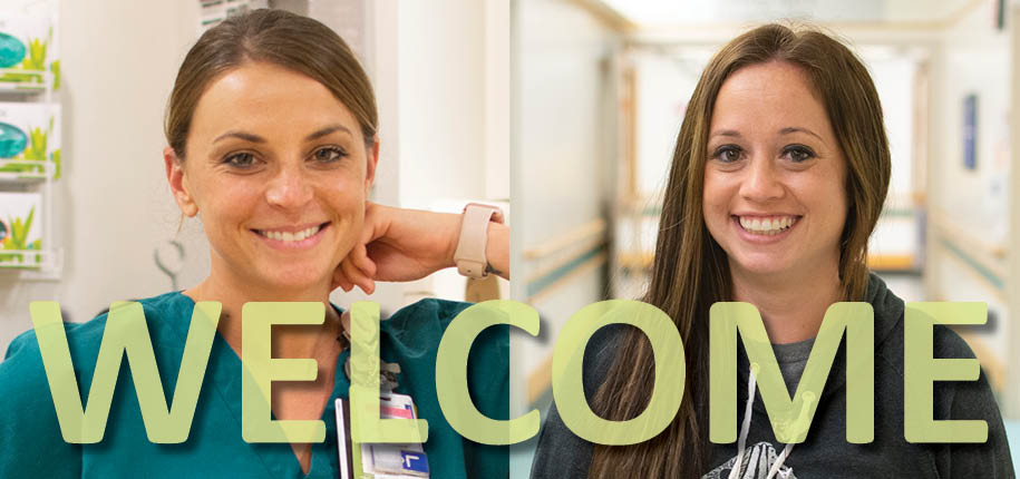 Welcome Caitlin Case and Jenny Wesselkamper!