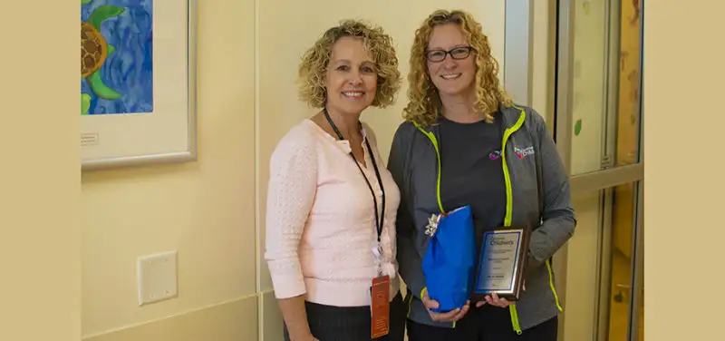 Congratulations Becky Barth, Safety Award Winner!