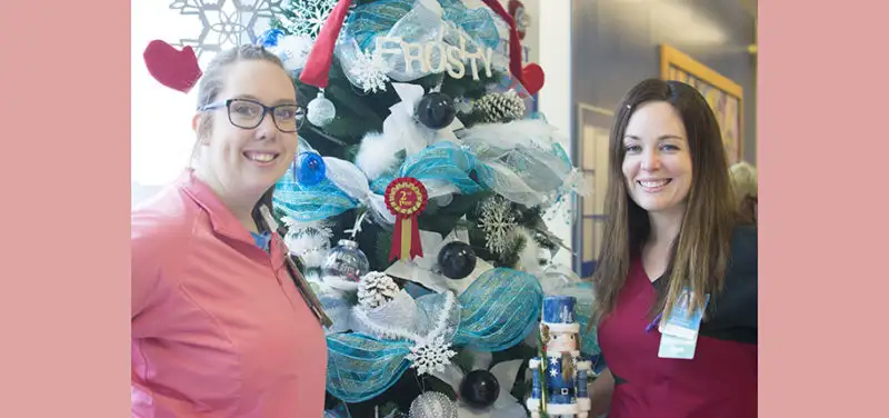Radiology Wins 2nd Place in 2018 Holiday Tree Contest