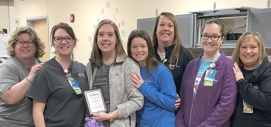 Congratulations to Chelsea Franklin, Safety Award Winner