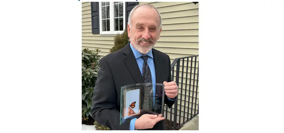 Keith Strauss, Winner of the 2021 Image Gently Butterfly Award