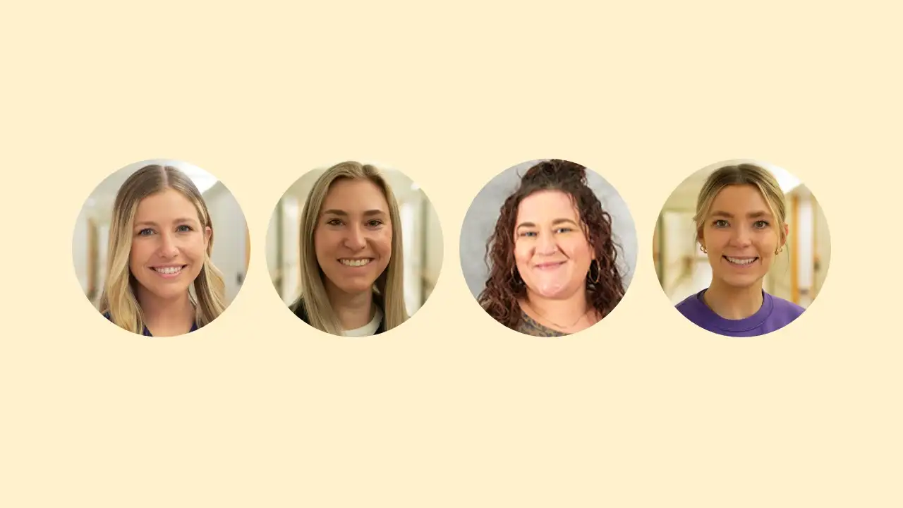 Welcome to Radiology, Kate, Megan, Kayla and Erin!