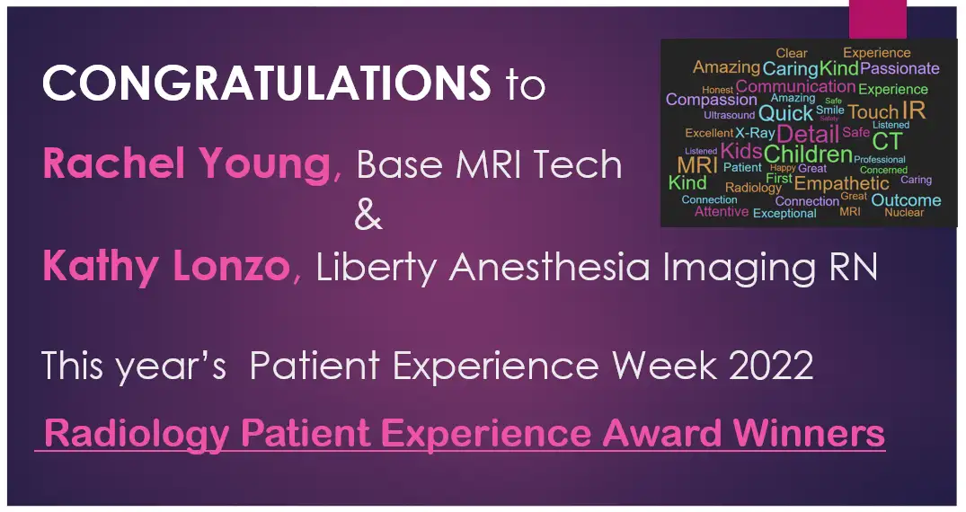 Congratulations to Rachel Young and Kathy Lonzo!