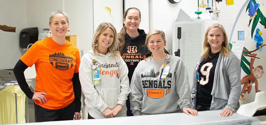 <strong>Radiology Shows Its Support for the Cincinnati Bengals</strong>