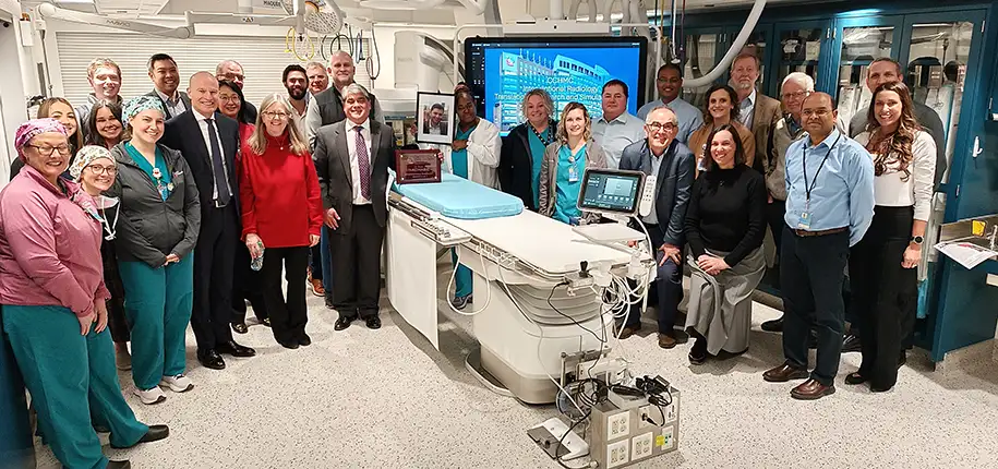 Reopening and Rededication of the Renovated Interventional Radiology Translational Research and Simulation Lab