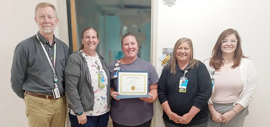 Celebrating Compassionate Care: Haley Seibert Receives FY25 Q3 Family Recognition Award 