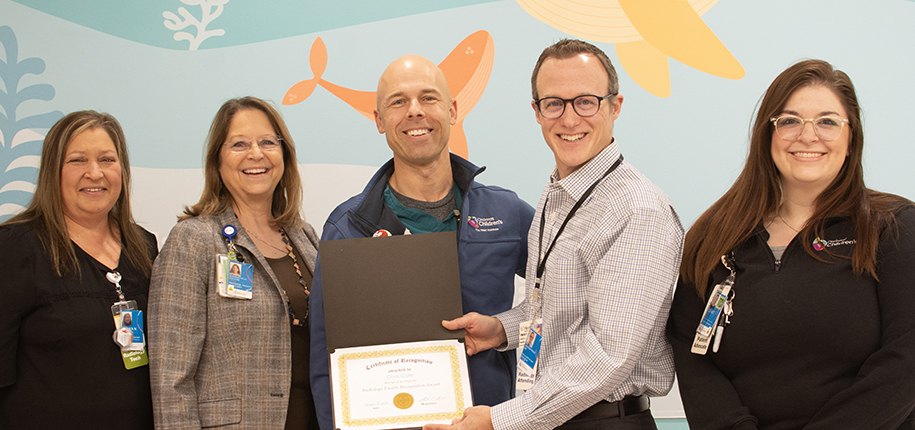 Celebrating Excellence: Family Recognition Award Winner Chris Cole 