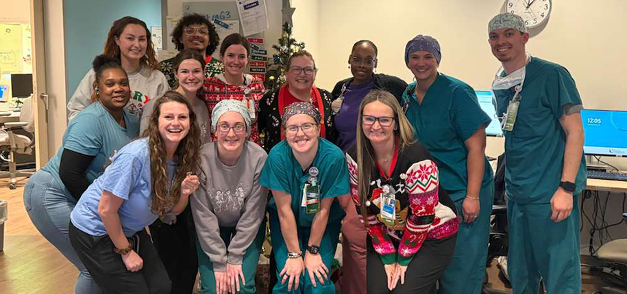 Radiology Department Spreads Holiday Cheer with Festive Sweaters 