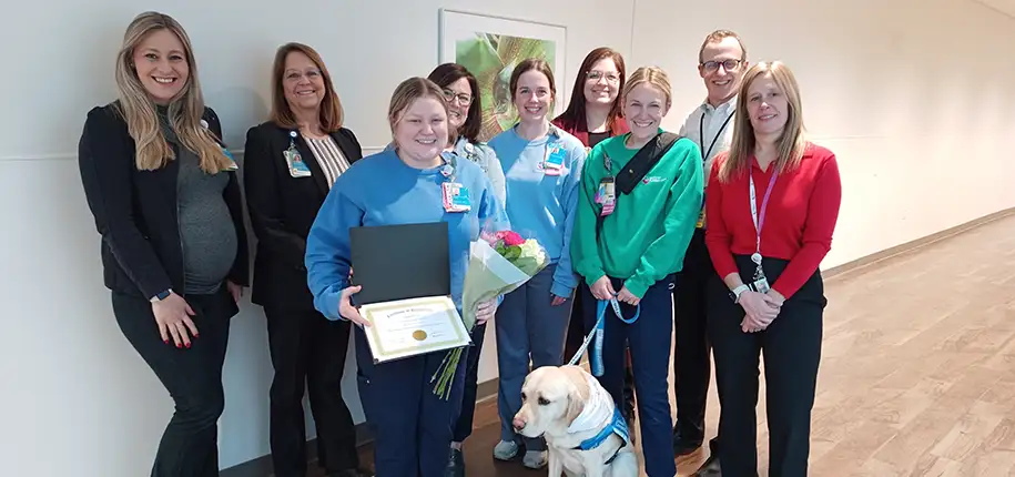 Family Recognition Award Winner: Celebrating Haley Luedeke’s Impact in Radiology